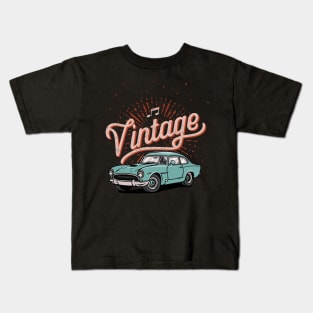 Vintage Car Classic Kids T-Shirt